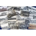 Postcards, France, a further selection of 35 cards inc. Laundry at Samur, Macon Station, Dinan