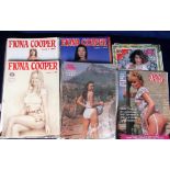 Glamour magazines, Fiona Cooper, a collection of catalogues, mostly from the 1990's, offering a wide