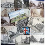 Postcards, West London, a selection of 19 cards inc RP's of The Grove Hammersmith (2), Berkeley