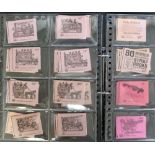 Stamps, GB a collection of 130+ pre and post-decimal stitched booklets in album with decimal