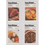 Trade cards, Brooke Bond, Zena Skinner International Cookery Cards 'X' size (set, 50 cards) (vg)