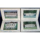 Cricket, a collection of memorabilia inc. a large quantity of colour Test Team squad pictures, (in