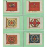 Tobacco silks, Morris, Regimental Colours (set, 25 silks) (gd/vg)