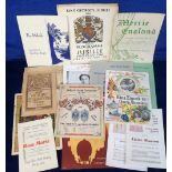 Ephemera, a quantity of mostly Reading related ephemera to include 1950s dated theatre programmes