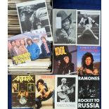 Pop music, a collection of approx 500, mostly modern postcards and promotional cards, all showing
