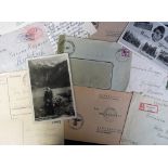 Ephemera, a collection of German addressed and dated envelopes relating to one family (possibly POW)