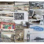 Postcards, Japan, a collection of 200 cards inc. street scenes, ethnic, Geisha's, ways-of-life,