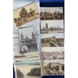 Postcards, a collection of approx 220 mainly printed cards inc. Central London, London suburbs and