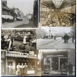 Photographs, a collection of approx 250 REPRINTED photographs from earlier images inc.