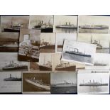 Postcards, Shipping, a collection of approx 27 Orient Line cards inc. RP's of SS Ormonde, Orontes,