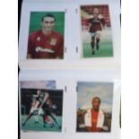 Football photographs, Northampton Town FC, a collection of 200+ coloured portrait photo's all