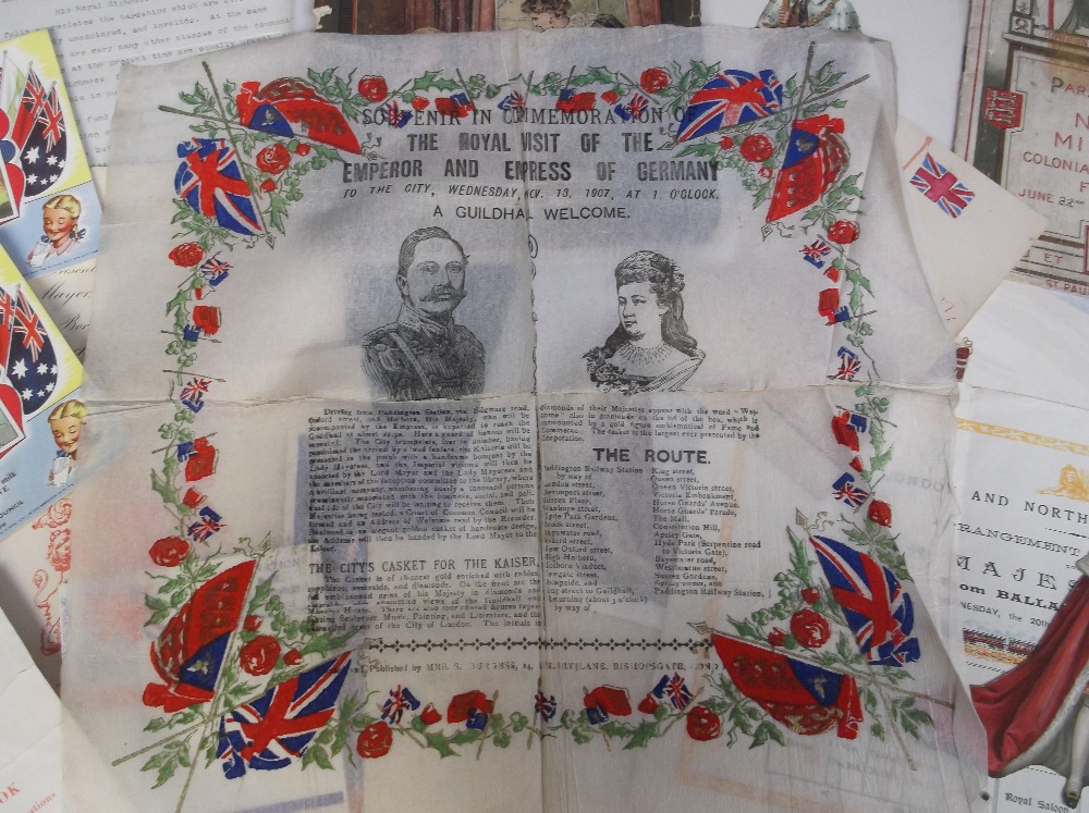 Ephemera Royalty, an interesting collection of items dating from late 19thC to mid 20thC to - Image 3 of 3