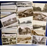 Postcards, Hampshire & Dorset, a collection of approx 280 cards, RP's and printed inc. street