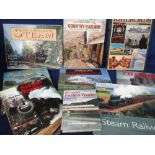 Books, 22 books all relating to steam trains to include 'The World's Fastest Trains', 'The Great