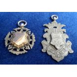 Football medals, Hampshire, medal for Cowes FC dated 1897/98 inscribed 'Won by J Chandler Newport