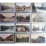 Postcards, Yorkshire, a collection of approx 110 cards inc. RP's of Kings Cross Rd Halifax, Victoria