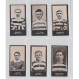 Cigarette cards, Smith's, Footballers (Titled, light blue backs) 6 type cards, all Celtic FC, McNair