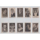 Cigarette cards, Denmark, Anon (Augustinus), Cinema Artistes, Series 6 (set, 50 cards) inc. Buster