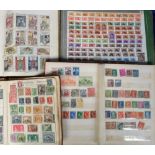 Stamps, a quantity of GB, Commonwealth & Foreign stamps contained in 7 stockbooks and albums, QV