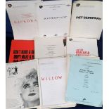 Cinema Memorabilia, a large collection of film production notes and synopses, titles inc. '