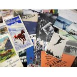 Ephemera, early 20thC Switzerland brochures inc. St. Moritz etc, together with postcards from the