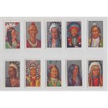 Cigarette & trade cards, a collection of 5 sets, Phillip's, Red Indians, Barratt's, The Wild West (