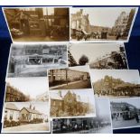 Photographs, a very large quantity of photos reproduced from earlier images and earlier postcards,