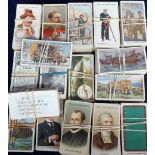 Cigarette cards, Wills, a quantity of part-sets and odds with duplication, all pre-1920's series