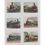 Cigarette cards, Churchman's, Landmarks In Railway Progress, 'L' size, 1st & 2nd Series (both