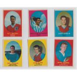 Trade cards, A&BC Gum, Footballers (Bazooka) (1-82) (complete, both checklists unmarked) (82)