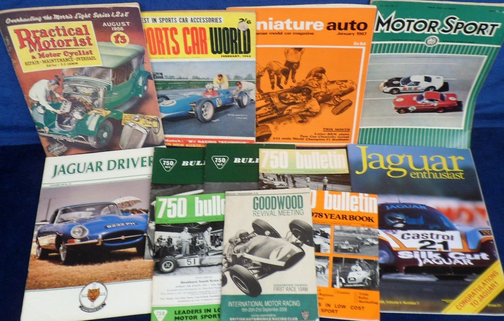 Motor Racing magazines, collection of 60+ from 1934 to 1980s. Titles ...
