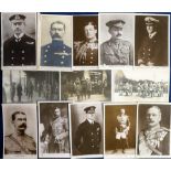 Postcards, a selection of 36 Military and Political personalities, mostly RP's inc. Joffre,