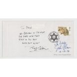 Autographs, Space Exploration, a postal cover dedicated to Dave' and dated 19 Dec 1995, signed in
