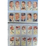 Cigarette cards, a collection of sets and part-sets in 2 modern albums inc. Carreras, Tools & How to