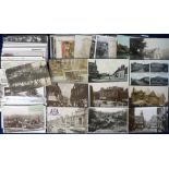 Postcards, Yorkshire, a collection of approx 90 cards, RP's and printed inc. street scenes, views,