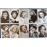 Postcards, Cinema, a selection of 22 Female cinema stars published by Picturegoer, all from W series