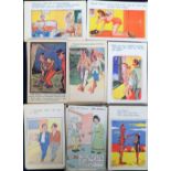 Postcards, Comic, a collection of approx 150 comic cards mostly late 1930's/1970's, artists