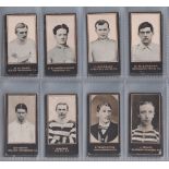 Cigarette cards, Smith's, Footballers, titled, all dark blue backs (some with slight edge/corner