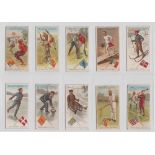 Cigarette cards, Wills, Sports of All Nations (47/50, missing nos 16, 30 & 35) inc. Baseball (fair/