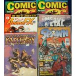 Comics, large collection of assorted comics, mostly individually bagged, mainly Sci-Fi, inc. Comic