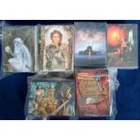 Trade cards, 6 complete, modern Fantasy sets , some scarce, Richard Corben, Thomas County, Jim