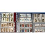 Cigarette cards, a large collection of cards contained in 11 modern albums, many different