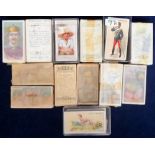 Cigarette cards, a collection of 13 wrapped sets (appear complete but not individually checked),