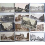 Postcards, Durham, a collection of 20 RP's mostly street scenes, various locations inc.