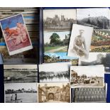 Postcards, World War 1 Comic, 6 cards illustrated by G E Shepheard from the Tucks series 'Trench