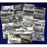 Postcards, a collection of 22 cards inc. 19 RP's all showing charabanc and bus holiday tours inc.