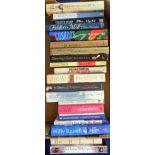 Autographs, a collection of 21 signed books, mostly autobiographies & others inc. Frankie Howerd,