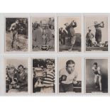 Cigarette cards, Pattreiouex, Sporting Events & Stars inc. Bobby Jones (set, 96 cards) (a few