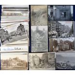 Postcards, Yorkshire, a collection of approx 100 cards, RP's and printed inc. street scenes,