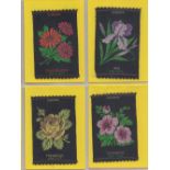 Tobacco silks, Turmac, Flower & Leaf Designs, various series & shades, (Europa/Afrika) 14